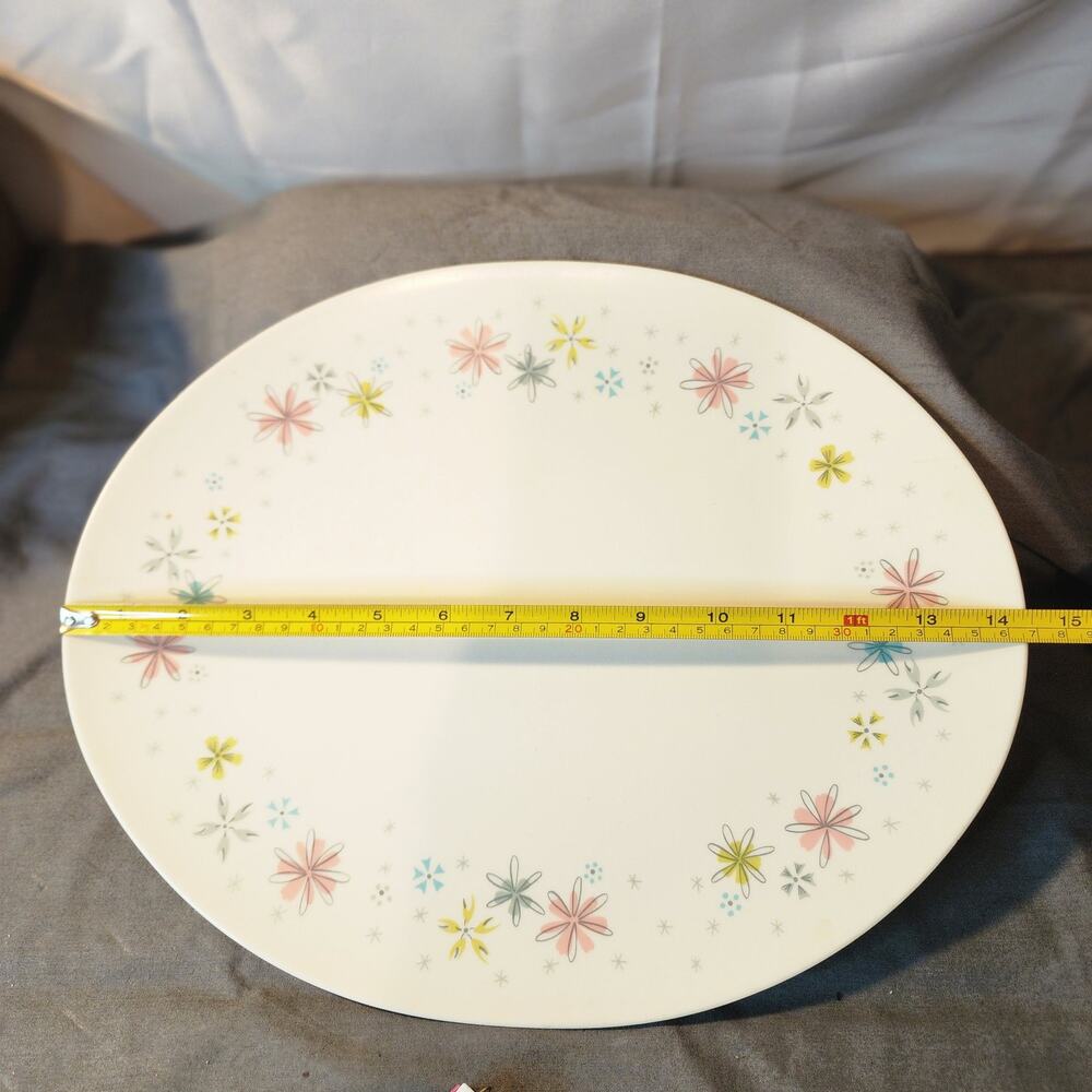 Boonton Ware Atomic Stars Serving Platter- 14.5in - #3606 - Picture 6 of 7